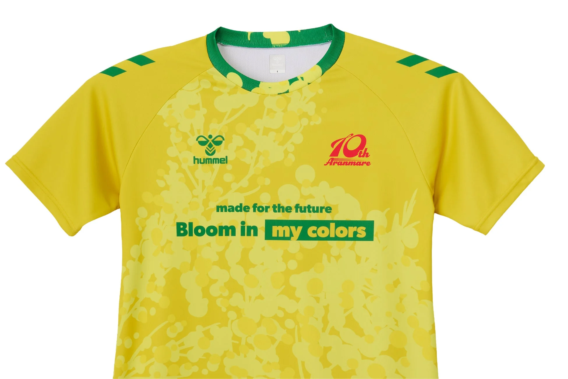 ミモザシャツのデザイン