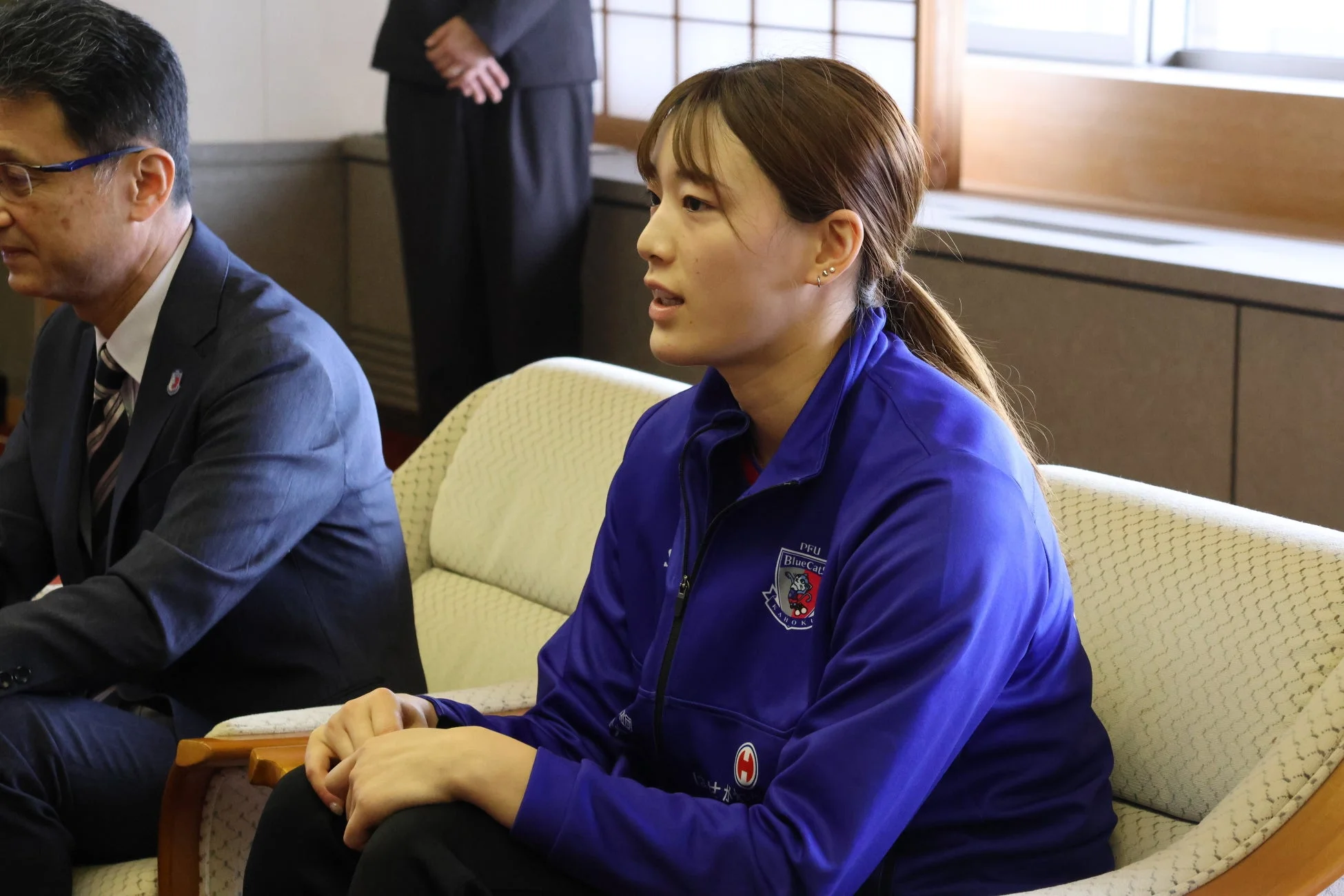 PFUブルーキャッツ石川かほく 細沼 綾選手