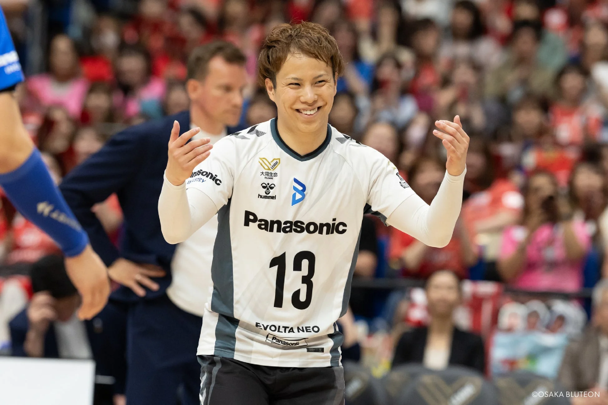 笑顔の選手たち