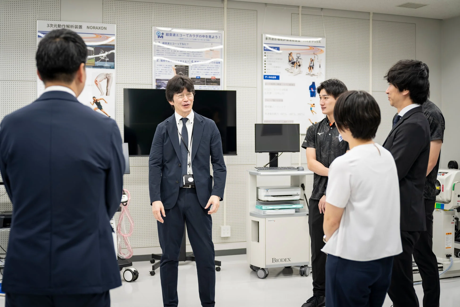 医療・スポーツ科学機器の説明