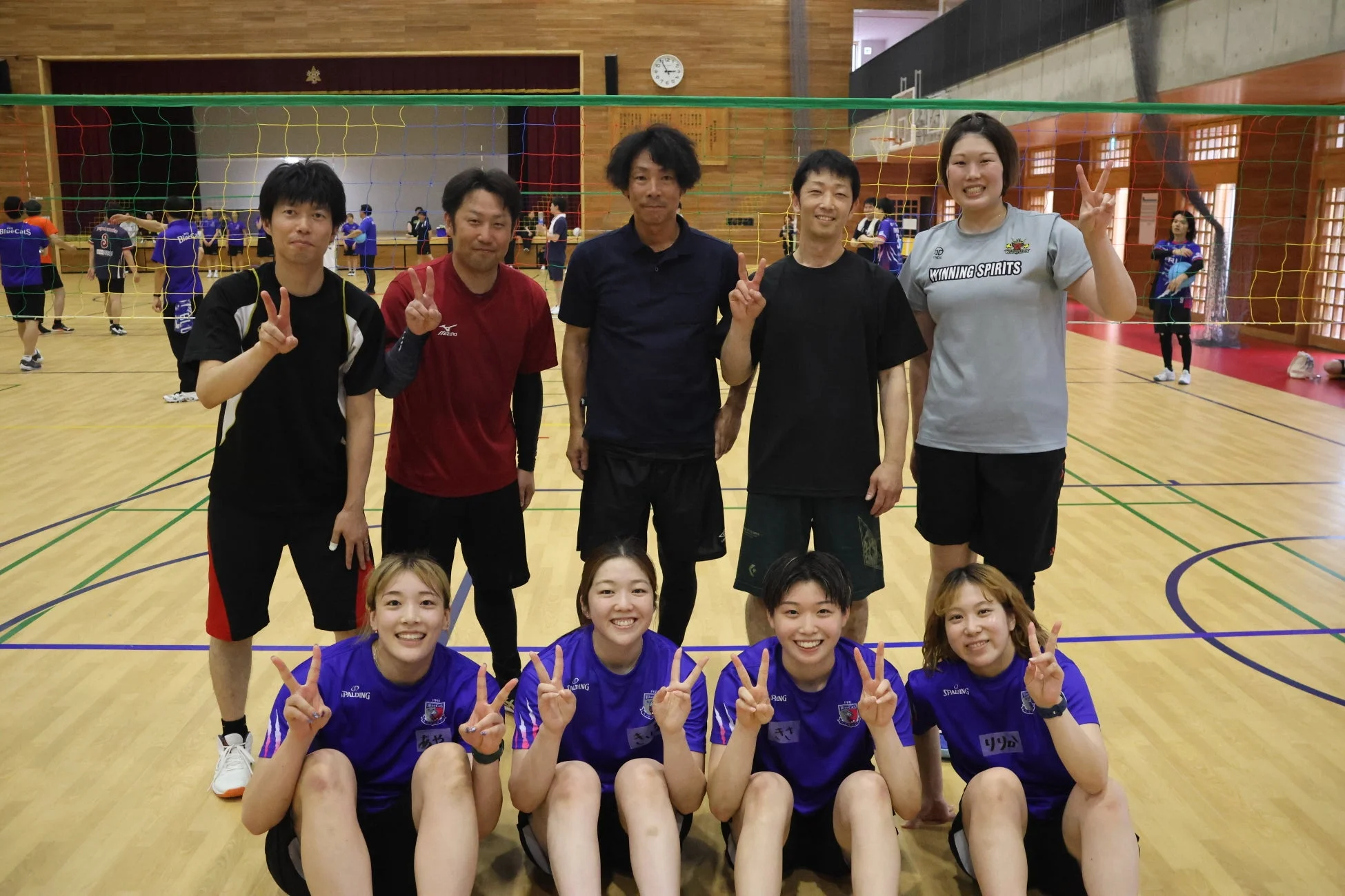 Bグループ優勝チームN.K.T