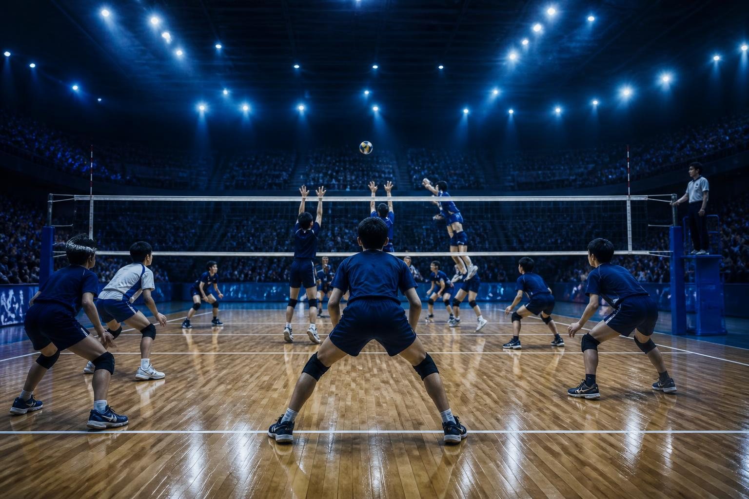 第75回近畿中学校総合体育大会 バレーボール競技 中学校バレーボール競技イメージ