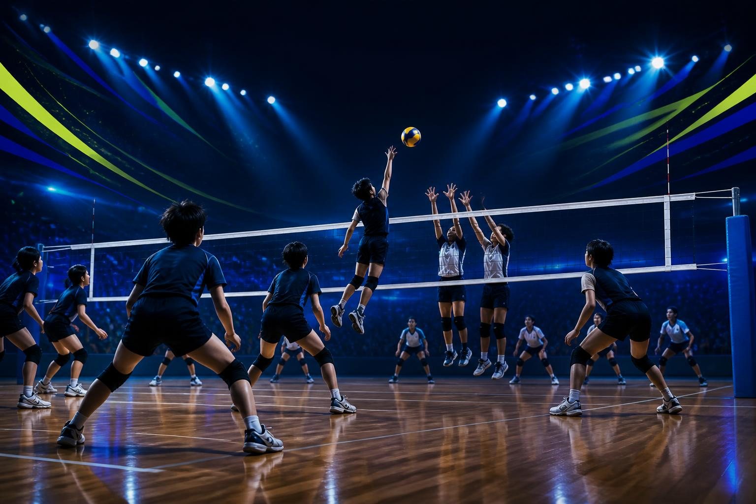 第75回近畿中学校総合体育大会バレーボール競技 中学校バレーボール競技イメージ